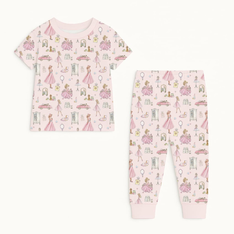Patterned Supima Cotton Pyjamas Set PJ008 MON CHERIE Patterned Supima Cotton Pyjamas Set PJ008 MON CHERIE