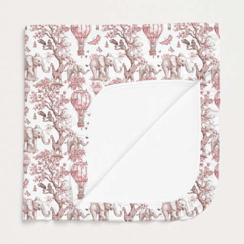 Two-Layer Baby Blanket with..