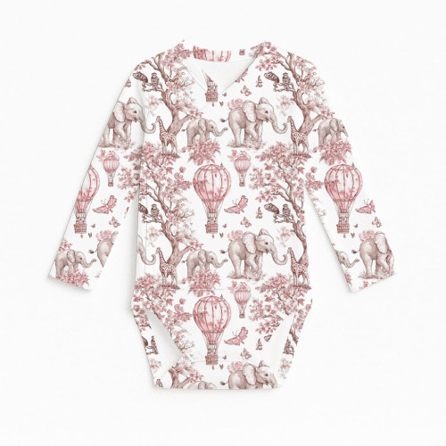 Printed Long-Sleeve Kimono ..