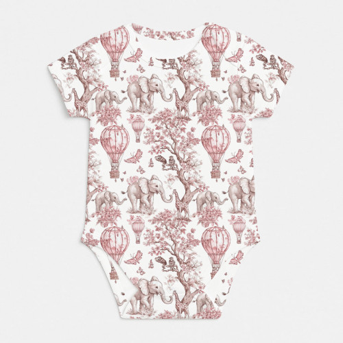 Printed Short-Sleeve Bodyve..