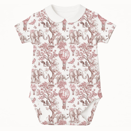 Printed Short-Sleeve Front ..