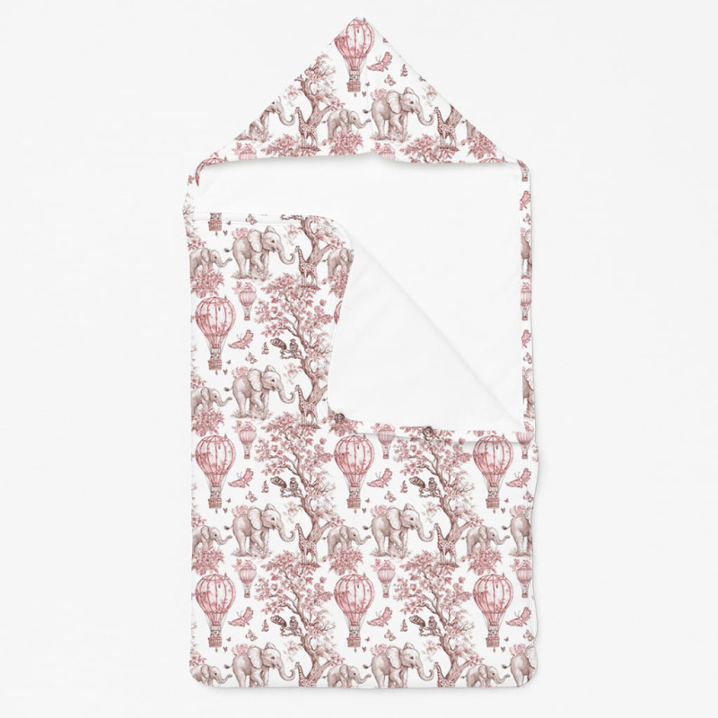 Charming Babynest C002 Pink Toile Africa Charming Babynest C002 Pink Toile Africa