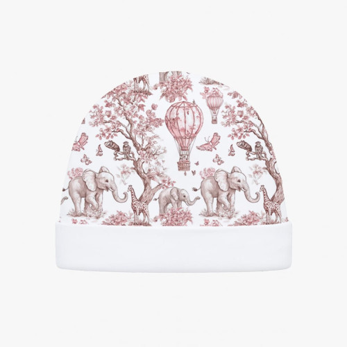 Cotton Baby Hat H004  Pink ..