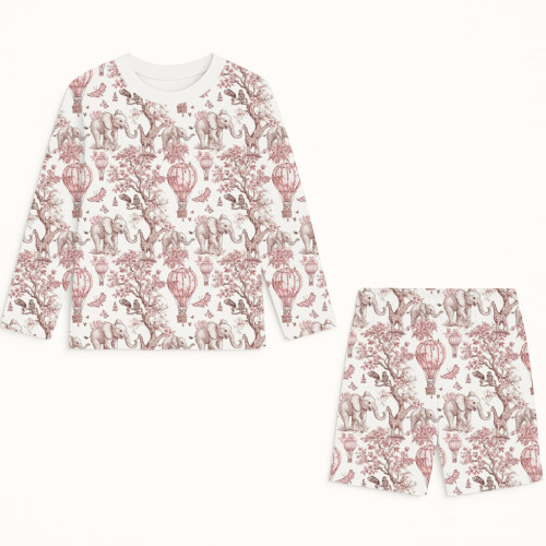 Printed Supima Cotton Top a..