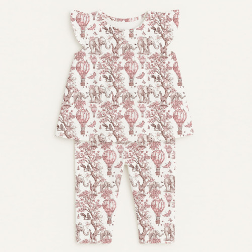 Yoke Girls Pyjama 100% orga..