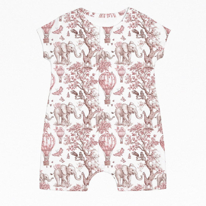 Пісочник із бавовни Supima R003 Pink Toile Africa