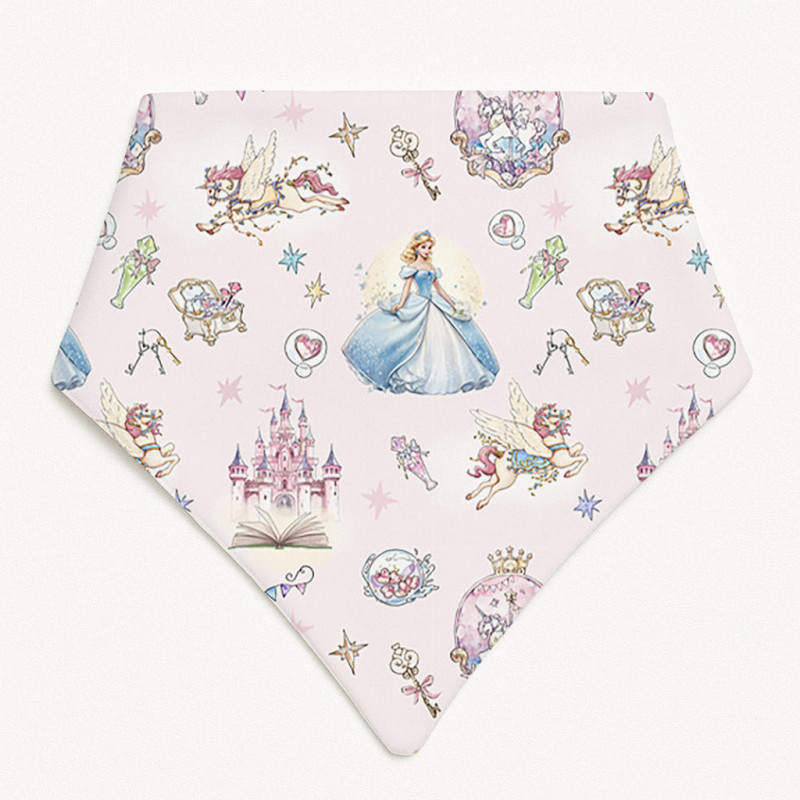 Triangle Bandana Bib for Babies Bib001  ROSEMARY