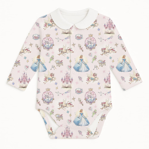 Printed Long-Sleeve Front F..