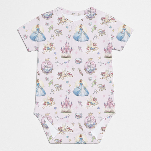 Printed Short-Sleeve Front ..