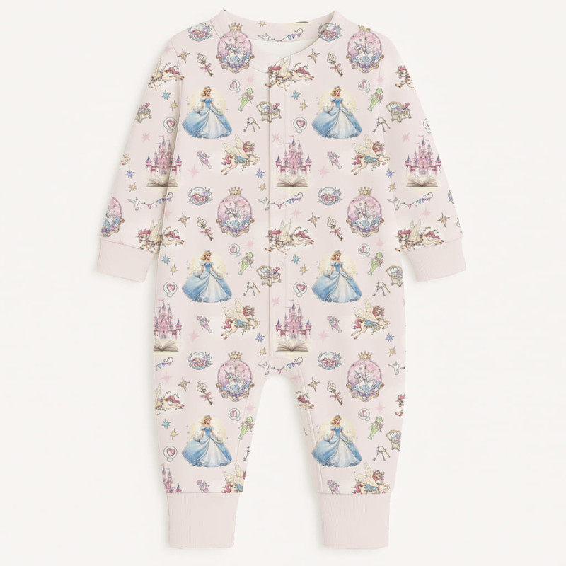Long sleeve Romper for baby K060 ROSEMARY Long sleeve Romper for baby K060 ROSEMARY
