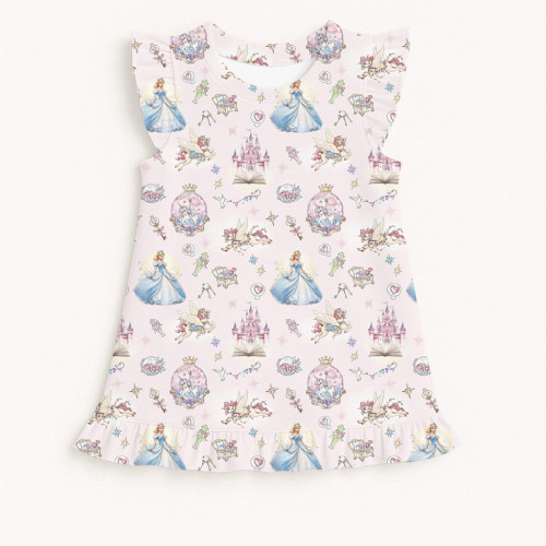 Frill Trim Sleeveless Top f..