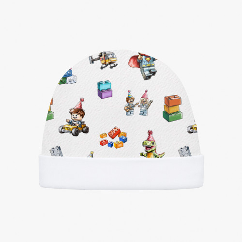 Cotton Baby Hat H004  BLOCK..