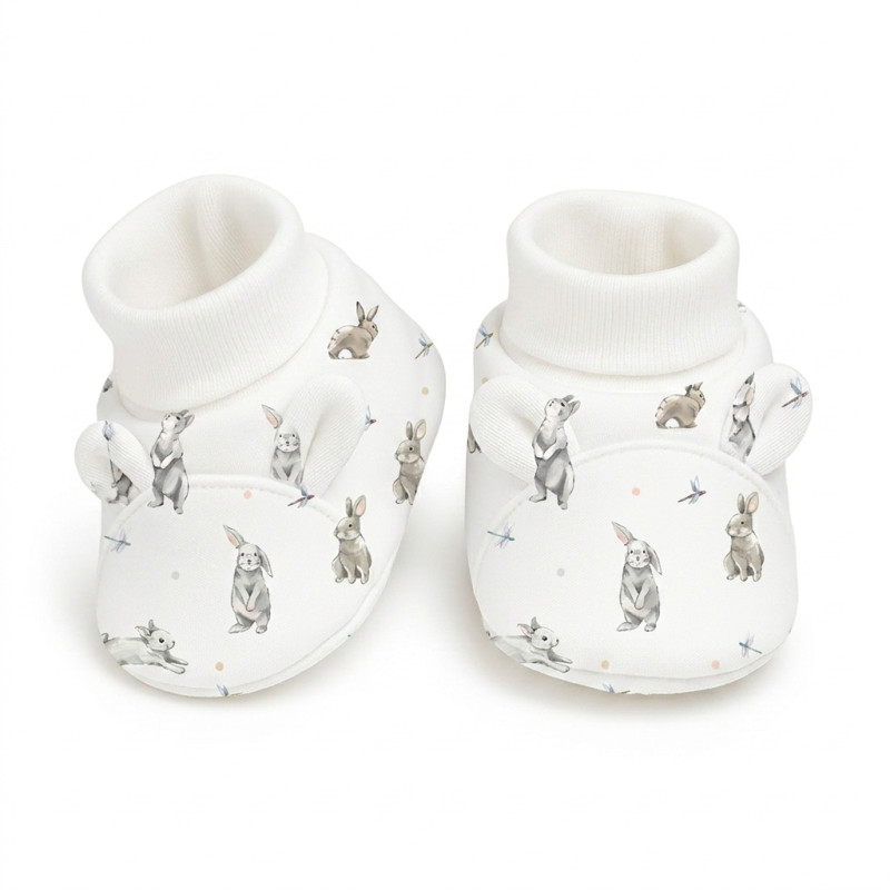 Funny Bear Booties with Ears BT001 BUNNY CLASSIC Funny Bear Booties with Ears BT001 BUNNY CLASSIC