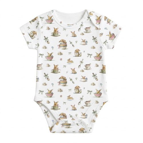 Printed Short-Sleeve Bodyve..