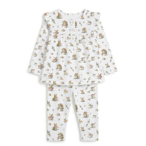 Yoke Girls Pyjama long slee..