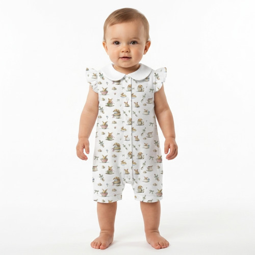 Supima Cotton Shortie with ..