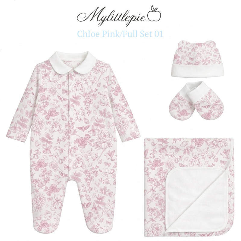 Full Set FS01 CHLOE PINK 3 pc Full Set FS01 CHLOE PINK 3 pc