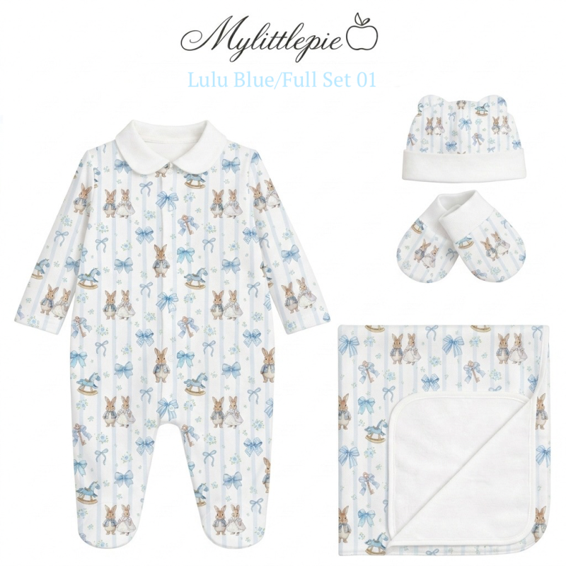 Full Set FS01 LULU BLUE 3 pc