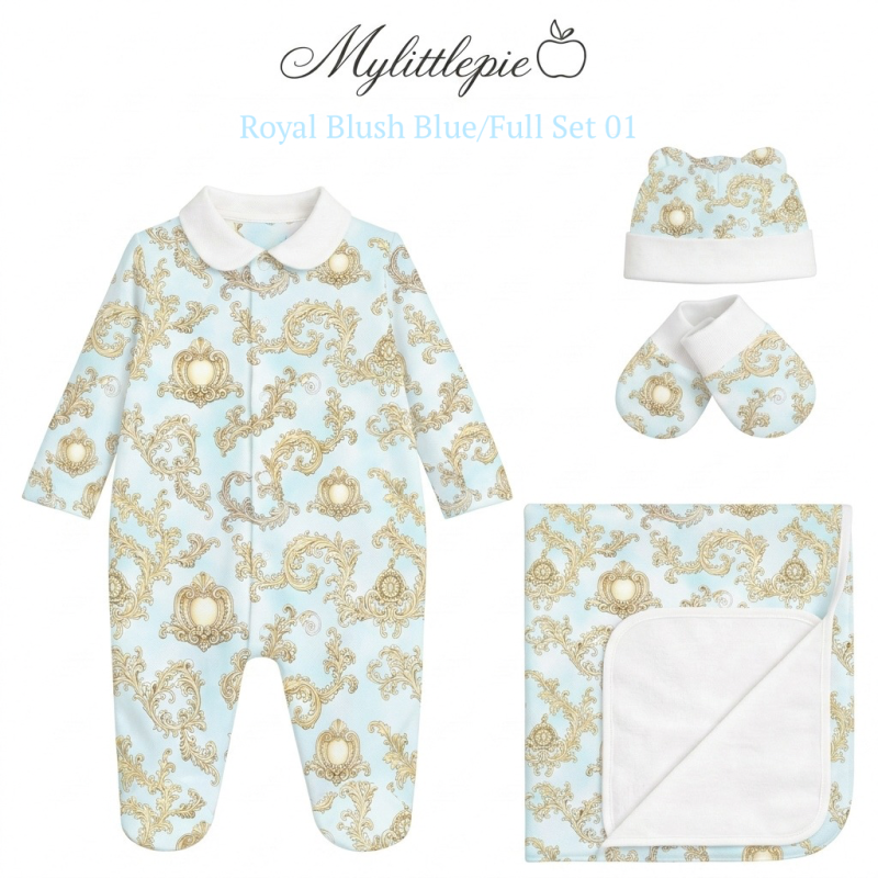 Full Set FS01 ROYAL BLUSH BLUE 3 pc