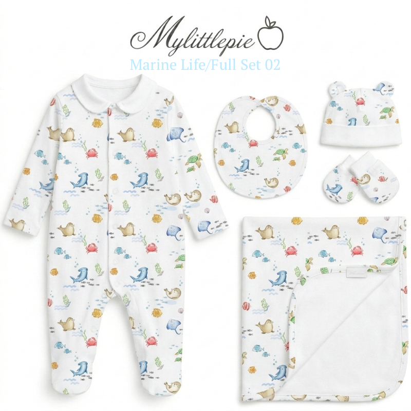 Full Set FS02 MARINE LIFE 4 pc