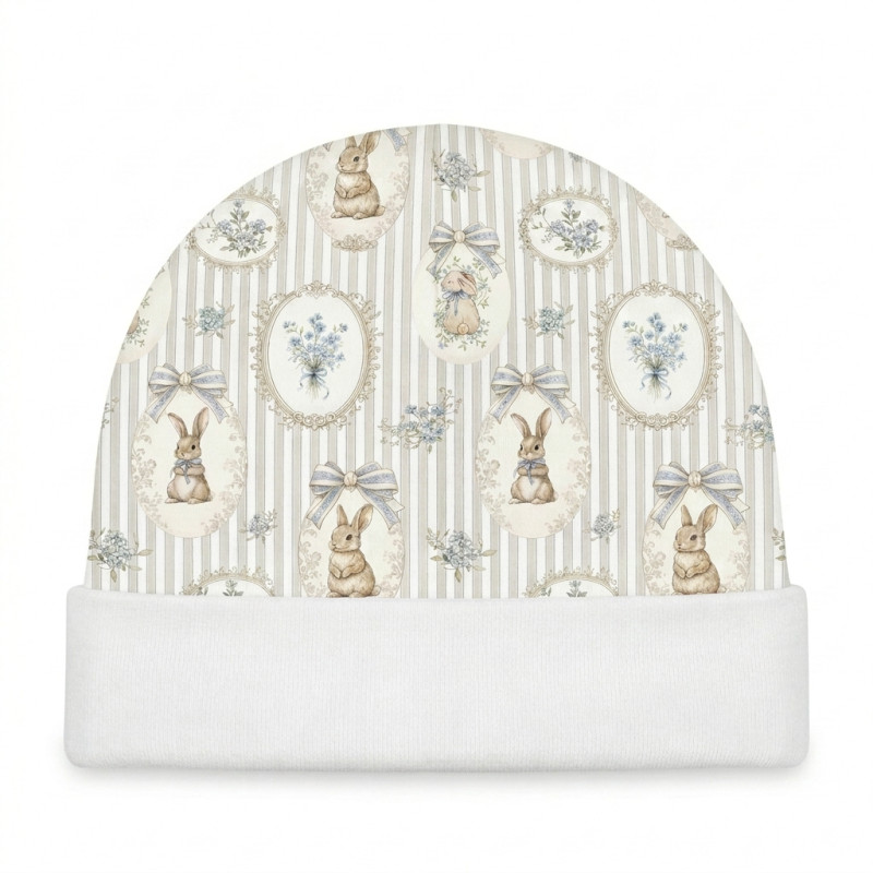 Cotton Baby Hat H004 IVORY Cotton Baby Hat H004 IVORY