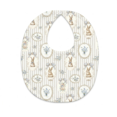 Baby Bib with Picot Trim BI..