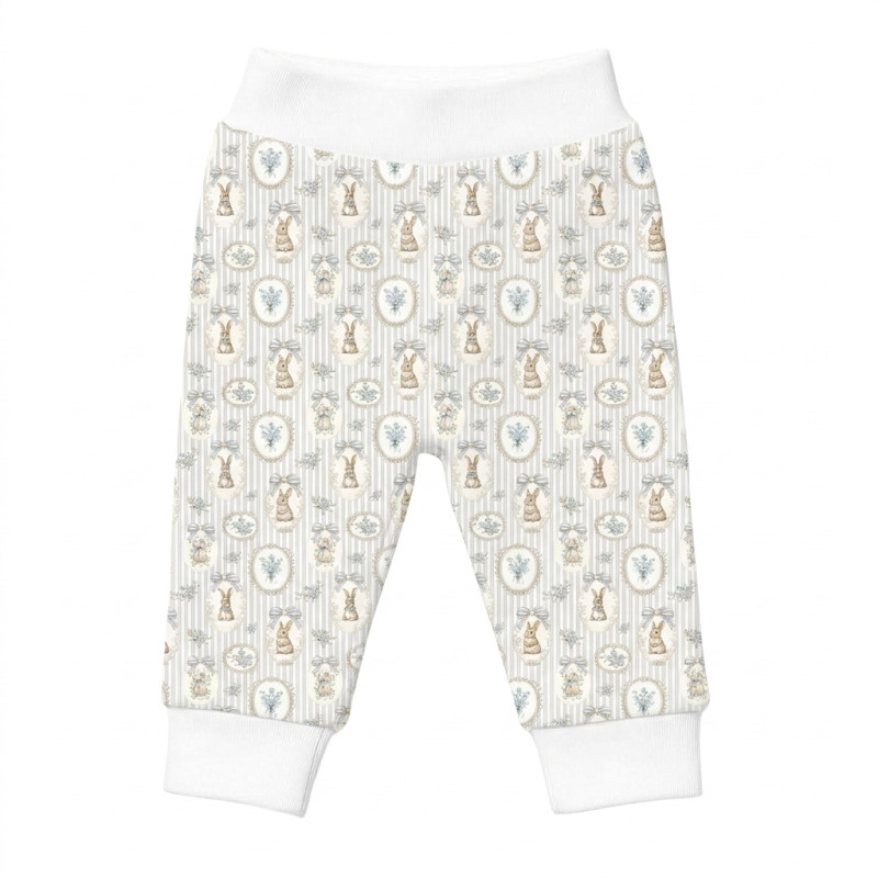 Cotton Baby Joggers BR014 IVORY Cotton Baby Joggers BR014 IVORY