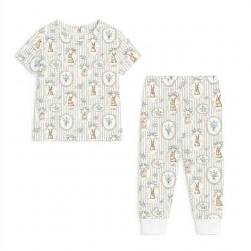 Patterned Supima Cotton Pyj..