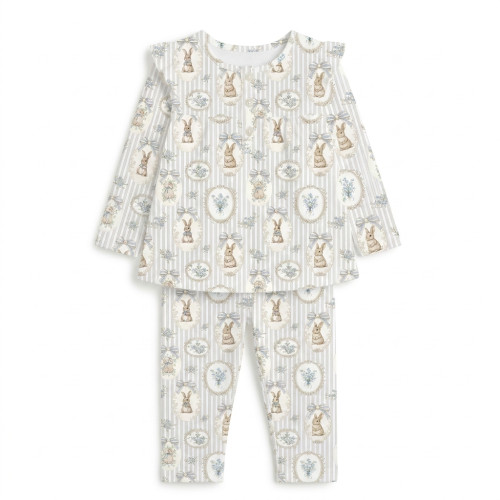 Yoke Girls Pyjama long slee..