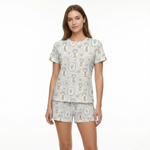 Adult Set- Short Sleeve Top..