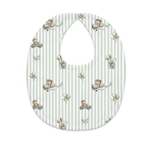 Baby Bib with Picot Trim BI..