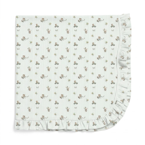 Two-Layer Baby Blanket with..