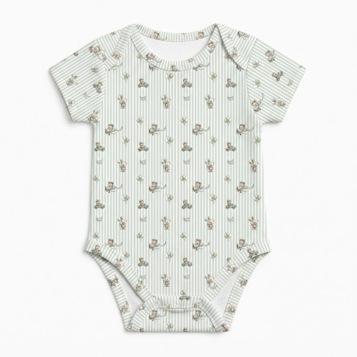 Printed Short-Sleeve Bodyve..