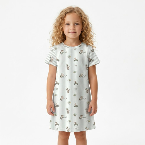Girls’ Dress DR020 by My Li..