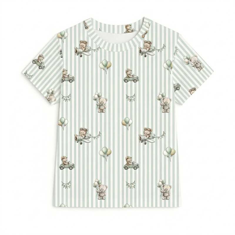 Short Sleeve T-shirt for Boys and Girls TSH001 OLIVER Short Sleeve T-shirt for Boys and Girls TSH001 OLIVER