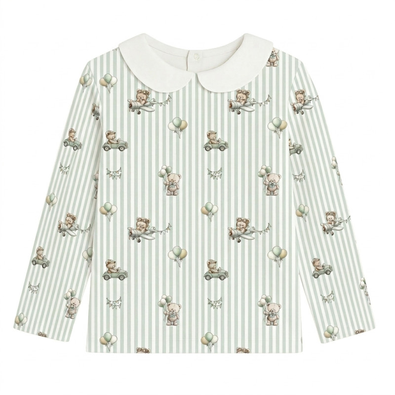 Long Sleeve T-shirt for Boys and Girls з комiрцем TSH002CL OLIVER Long Sleeve T-shirt for Boys and Girls з комiрцем TSH002CL OLIVER