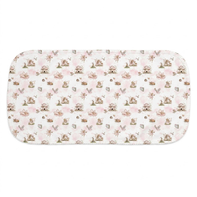 Burpy Bib BB009 – Organic Supima Cotton PINK PEARLS Burpy Bib BB009 – Organic Supima Cotton PINK PEARLS