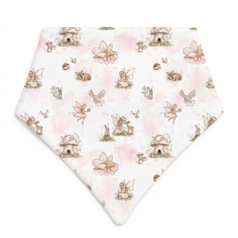 Triangle Bandana Bib for Babies Bib001 PINK PEARLS Triangle Bandana Bib for Babies Bib001 PINK PEARLS