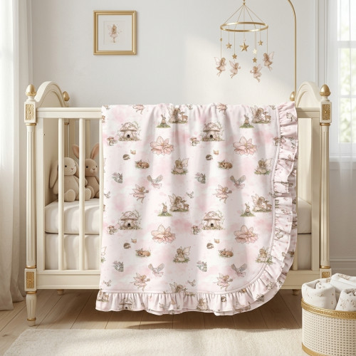 Two-Layer Baby Blanket with..