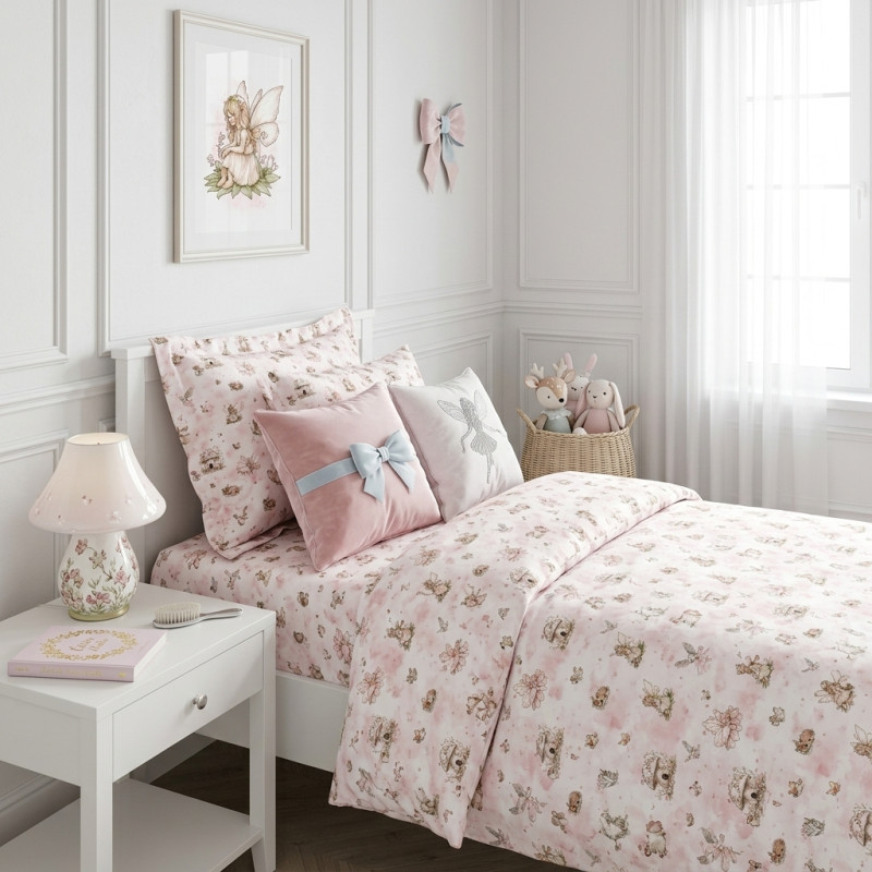Bedding Set LIN001 PINK PEARLS – For Baby and Toddler Beds Bedding Set LIN001 PINK PEARLS – For Baby and Toddler Beds