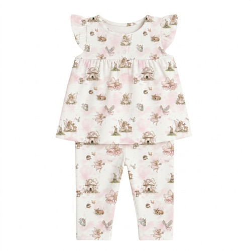 Yoke Girls Pyjama 100% orga..