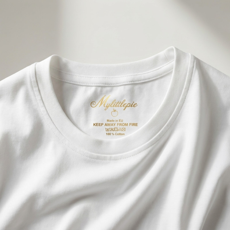 Luxury Short Adult Classic White T-shirt My Little Pie PW-T001 Luxury Short Adult Classic White T-shirt My Little Pie PW-T001
