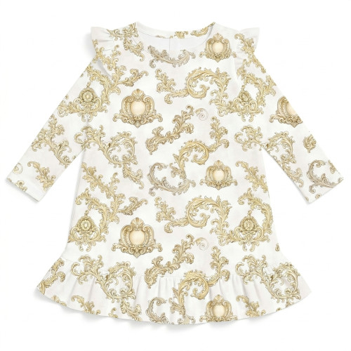 Charming Long-Sleeved Night..