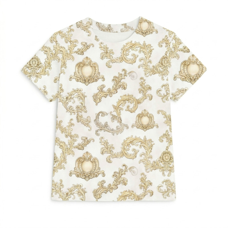 Short Sleeve T-shirt for Boys and Girls TSH001 ROYAL BLUSH BEIGE