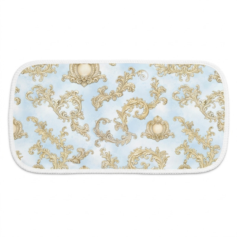 Мусліновий слюнявчик BB009 – органічна бавовна Supima ROYAL BLUSH BLUE