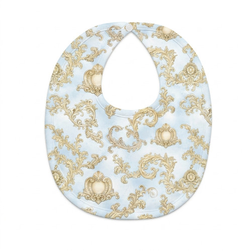 Baby Bib with Picot Trim BI..