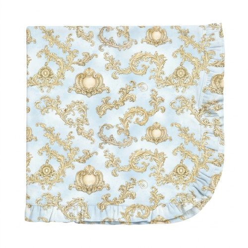 Two-Layer Baby Blanket with..