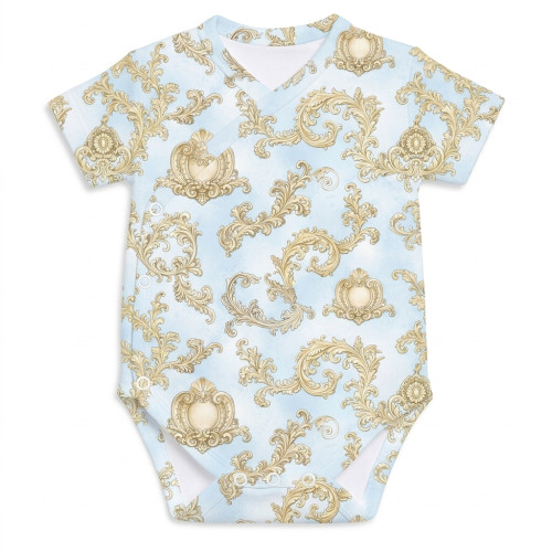 Printed Short-Sleeve Kimono..