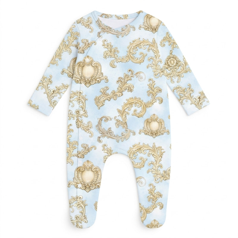Слип для малыша с боковой застёжкой K020 ROYAL BLUSH BLUE Слип для малыша с боковой застёжкой K020 ROYAL BLUSH BLUE