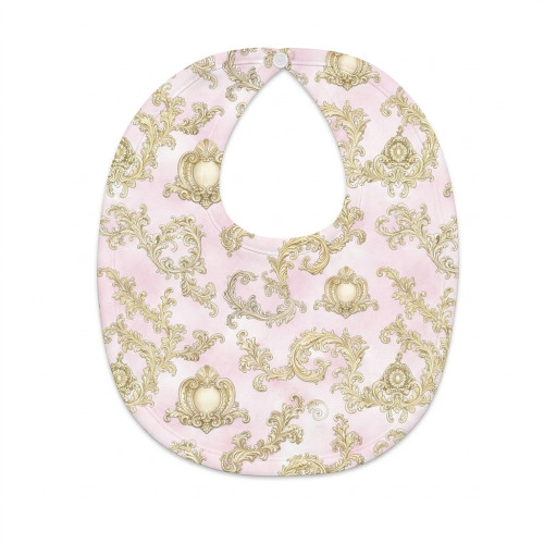 Baby Bib with Picot Trim BI..